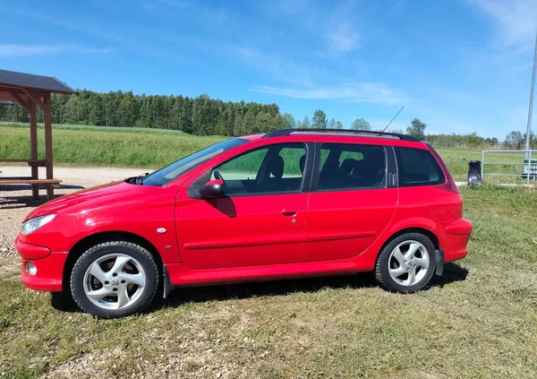 samochody osobowe Peugeot 206 cena 6900 przebieg: 138000, rok produkcji 2004 z Tarnów